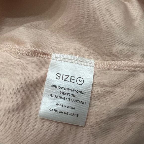 Bella Barnett Womens Pink Sequin Feather Mini Dress Size Medium - Picture 7 of 7